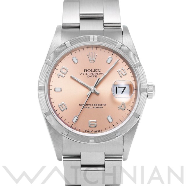 中古 ロレックス ROLEX 15210 A番(1999年頃製造) ピンク メンズ 腕時計