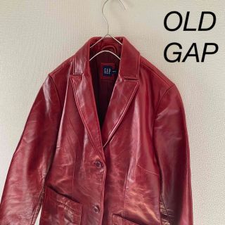 高級感OLDGAPオールドギャップレザージャケットレディースワインレッド