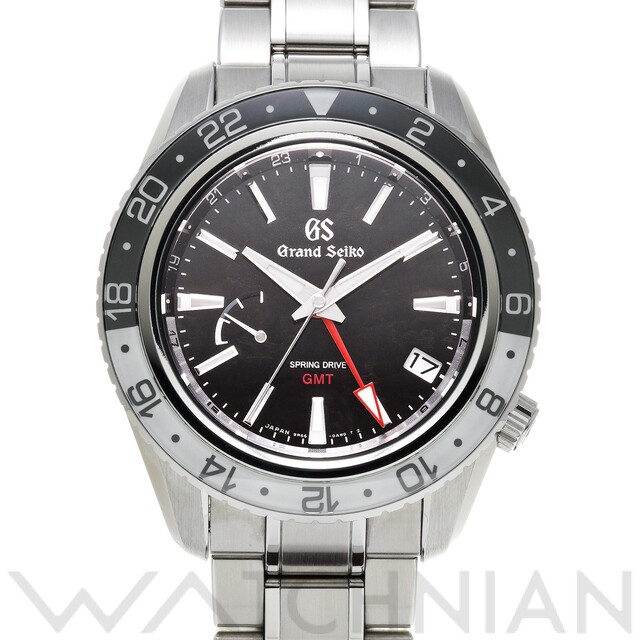Grand Seiko - 中古 グランドセイコー Grand Seiko SBGE277 ブラック メンズ 腕時計