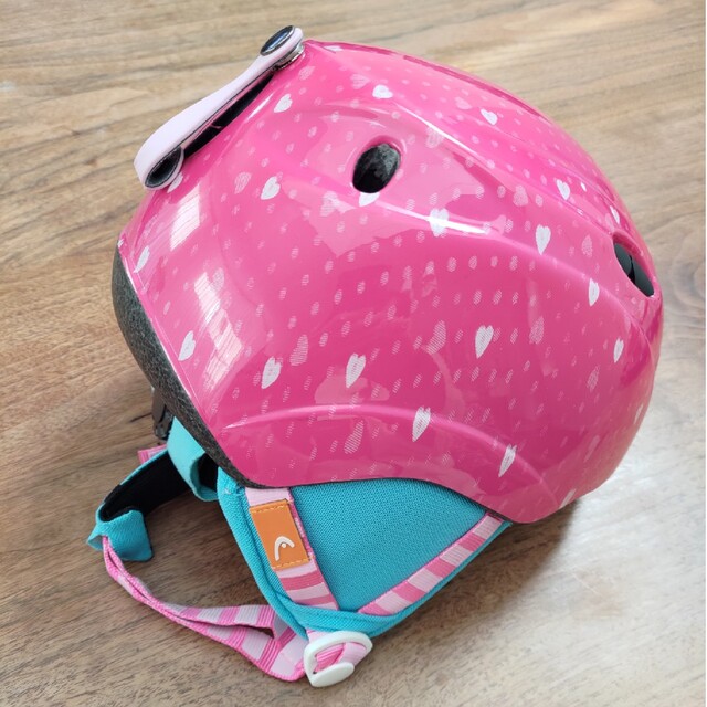 HEAD(ヘッド)のHEAD ヘルメット ジュニアピンク スポーツ/アウトドアのスノーボード(アクセサリー)の商品写真