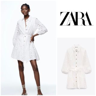 新品♡ZARA 新作 ボタン付き ミニワンピース | www.aimeeferre.com