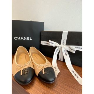 CHANEL  シャネル　バレリーナ　バレエシューズ　36.5