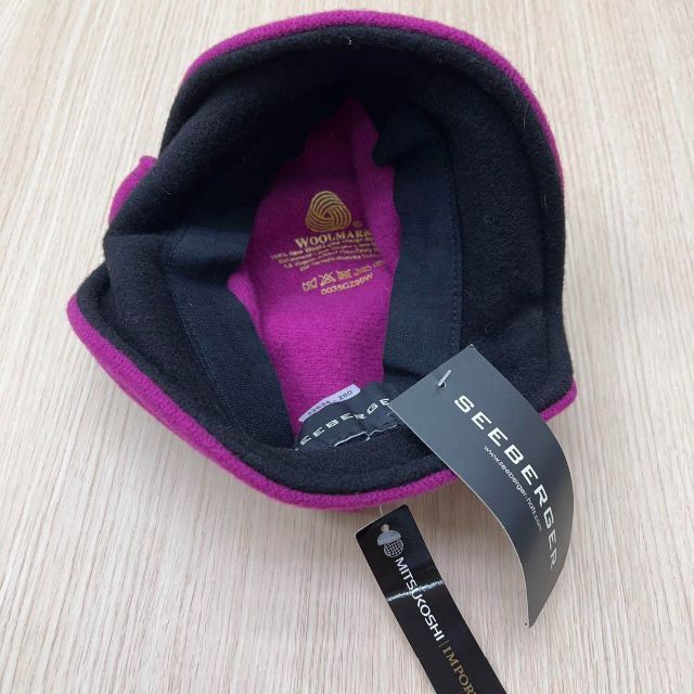 Borsalino - SEEBERGER ウール 変形 ハット ピンクの通販 by aki shop