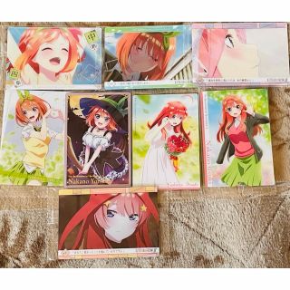 ユータ様専用　五等分の花嫁　ウエハース　8枚set(カード)