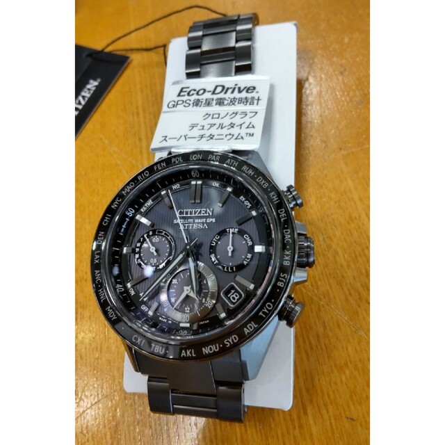 公式の CITIZEN - シチズンアテッサCC-4055-65E新品未使用 腕時計