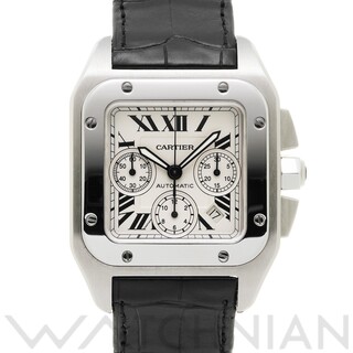 Cartier - 中古 カルティエ CARTIER W20090X8 シルバー メンズ 腕時計