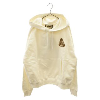 グッチ(Gucci)のGUCCI グッチ 23SS ×PALACE TRI-FERG GG PATCHED HOODIE パレス トライファーグGG パッチ フーディ スウェット パーカー ホワイト 720348 XJE1A(パーカー)