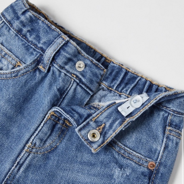 ZARA KIDS(ザラキッズ)のZARA マイフィットデニムパンツ　110 美品 キッズ/ベビー/マタニティのキッズ服男の子用(90cm~)(パンツ/スパッツ)の商品写真