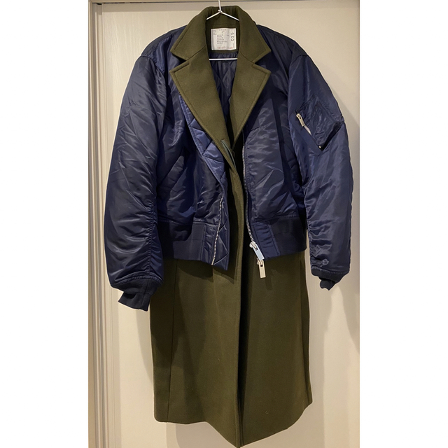 sacai ジャケット　コート　レディース　2 ウール