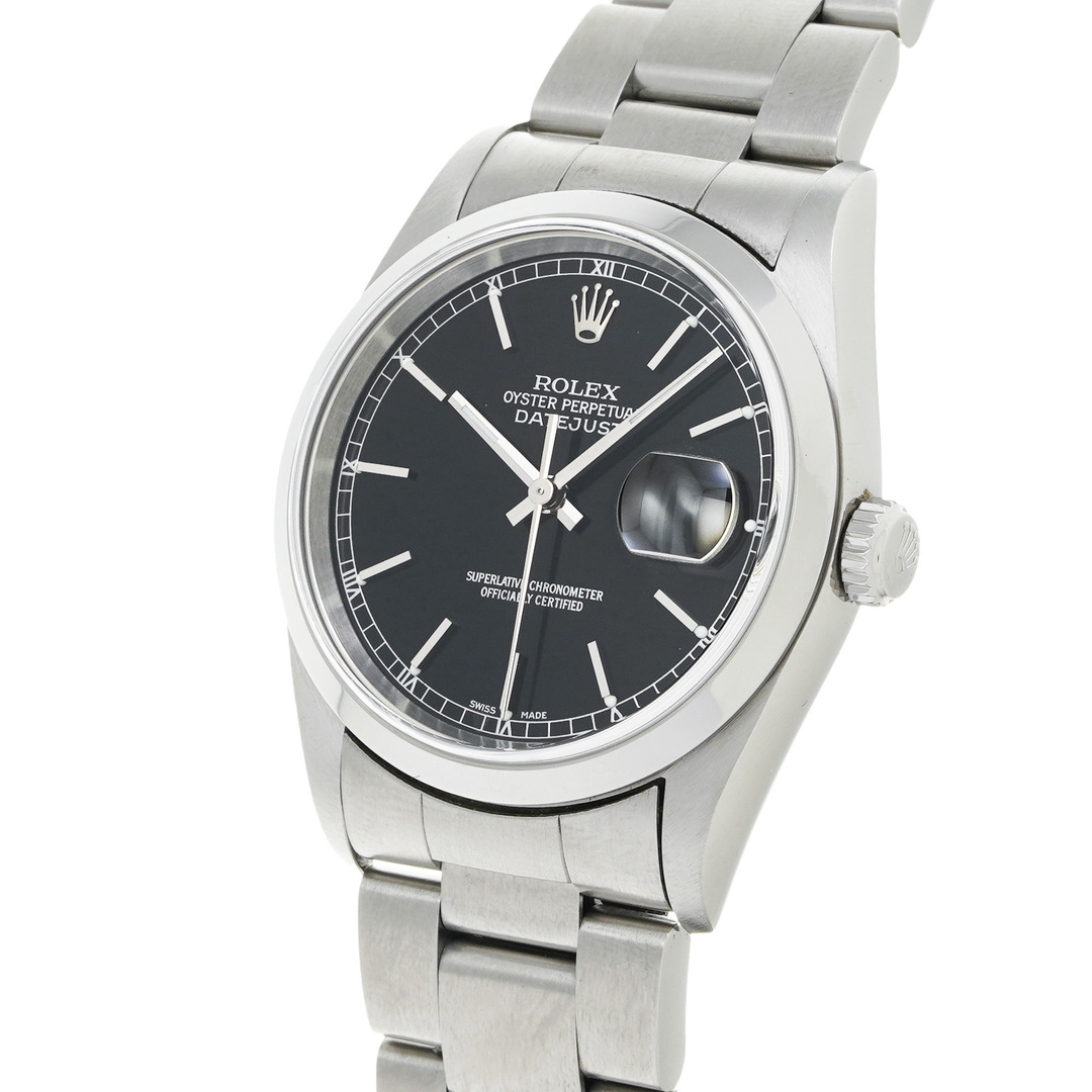 ロレックス ROLEX 16200 Y番(2002年頃製造) ブラック メンズ 腕時計