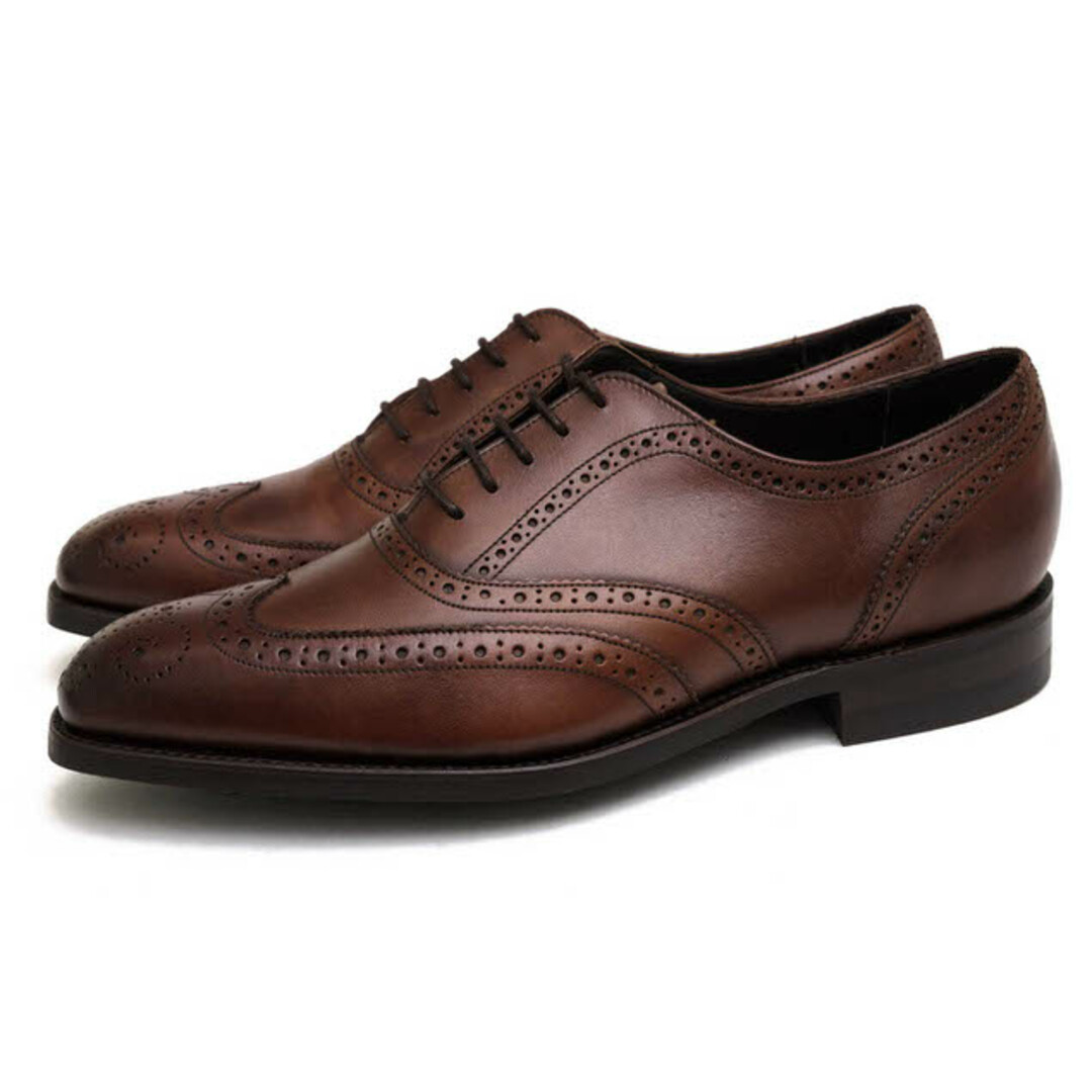 バーカー／Barker シューズ ビジネスシューズ 靴 ビジネス メンズ 男性 男性用レザー 革 本革 ブラウン 茶  WING TIP OXFORD BROGUE メダリオン ウイングチップ ダイナイトソール グッドイヤーウェルト製法