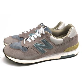 ニューバランス(New Balance)のニューバランス／NEW BALANCE シューズ スニーカー 靴 ローカット メンズ 男性 男性用スエード スウェード レザー 革 本革 グレー 灰色  M1400SB ENCAPミッドソール(スニーカー)