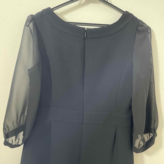 フォーマルワンピース　黒　7号 レディースのフォーマル/ドレス(礼服/喪服)の商品写真