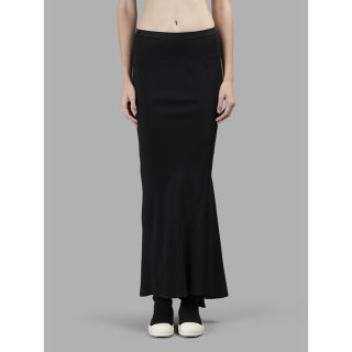 リックオウエンス(Rick Owens)のRick Owens ベルベットカーフレングス(ロングスカート) ブラック(ロングスカート)