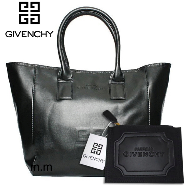 GIVENCHY(ジバンシィ)のGIVENCHY ジバンシー ノベルティ トートバッグ ブラック ビジネスバッグ レディースのバッグ(トートバッグ)の商品写真