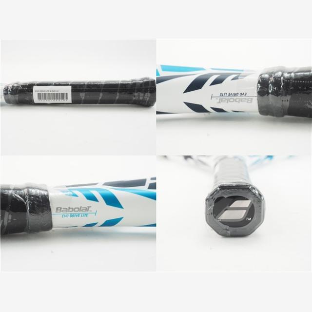 テニスラケット バボラ エヴォ ドライブ ライト ホワイト 2021年モデル (G1)BABOLAT EVO DRIVE LITE W 2021