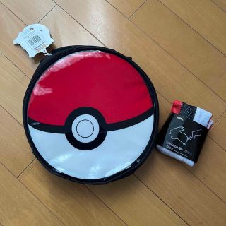 ポケモン(ポケモン)の*新品未使用* ポケモン 保冷バッグ ランチバッグ ランドリーネット(日用品/生活雑貨)