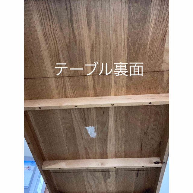 MUJI (無印良品)(ムジルシリョウヒン)の無垢ダイニングセット　無印良品　中古 インテリア/住まい/日用品の机/テーブル(ダイニングテーブル)の商品写真