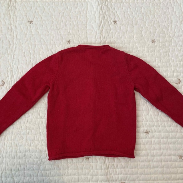 PETIT BATEAU(プチバトー)のプチバトー ★ カーディガン 86cm キッズ/ベビー/マタニティのキッズ服女の子用(90cm~)(カーディガン)の商品写真