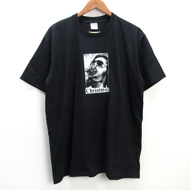 y■22AW 新品■シュプリーム/SUPREME Cigarette Teeシガレット Tシャツ■黒【S】MENS【新品】