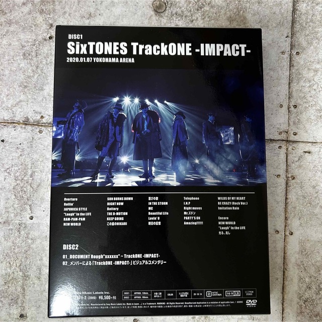 SixTONES - TrackONE -IMPACT-（初回盤） DVDの通販 by N's SHOP ...