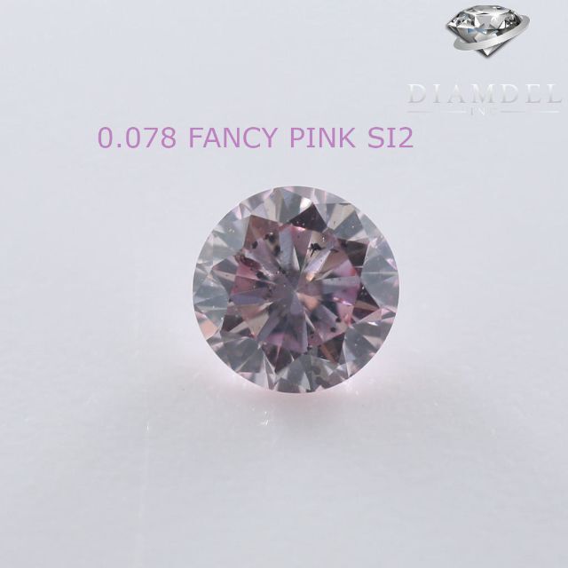 ピンクダイヤモンドルース/ FANCY PINK/ 0.078 ct. - その他