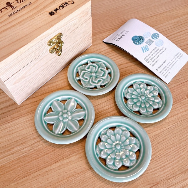 韓国伝統陶器 コースター