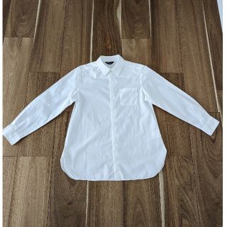 コムサイズム(COMME CA ISM)のコムサイズム　長袖白シャツ　サイズ130(Tシャツ/カットソー)