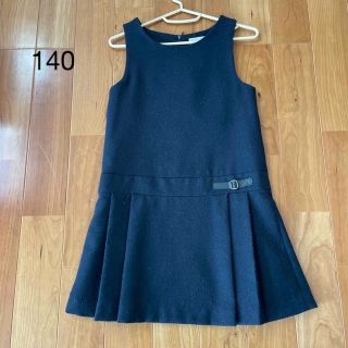 ザラキッズ(ZARA KIDS)のpopolo様専用　ZARA 140 ウール　ジャンパースカート(ワンピース)