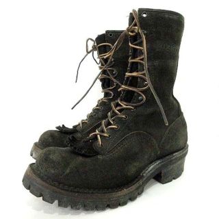 ウエスコ(Wesco)のウエスコ WESCO ジョブマスター ブーツ スエード ブラック 7E 25cm(ブーツ)