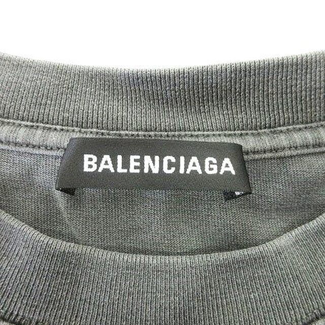 BALENCIAGA バレンシアガ Tシャツ・カットソー S チャコールグレー