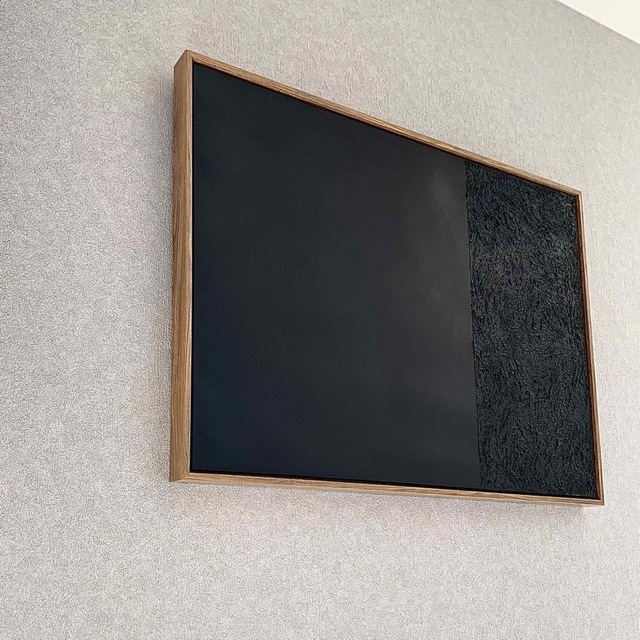 現代アート 70×50㎝ フレーム付き テクスチャーアート モダン 絵画