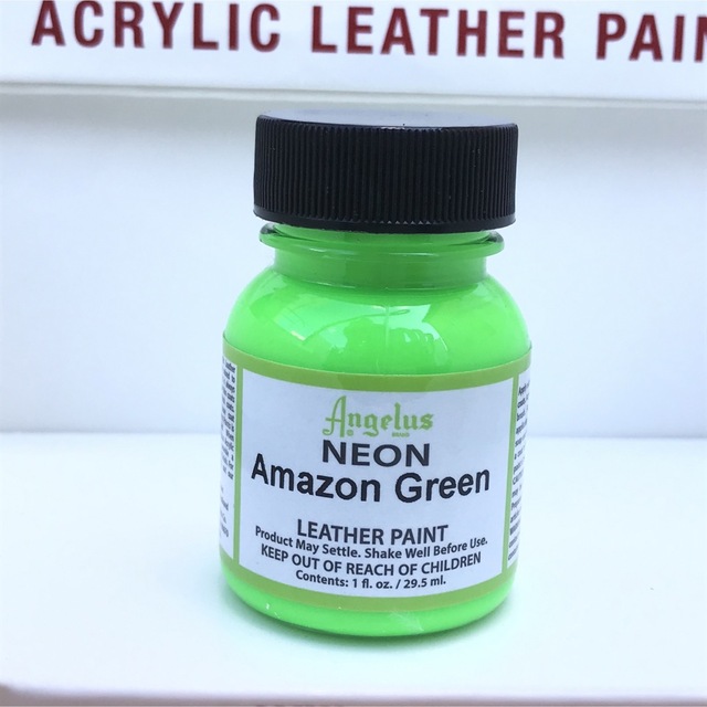 【Amazon Green】Angelus paintアンジェラスペイント エンタメ/ホビーのアート用品(絵の具/ポスターカラー)の商品写真