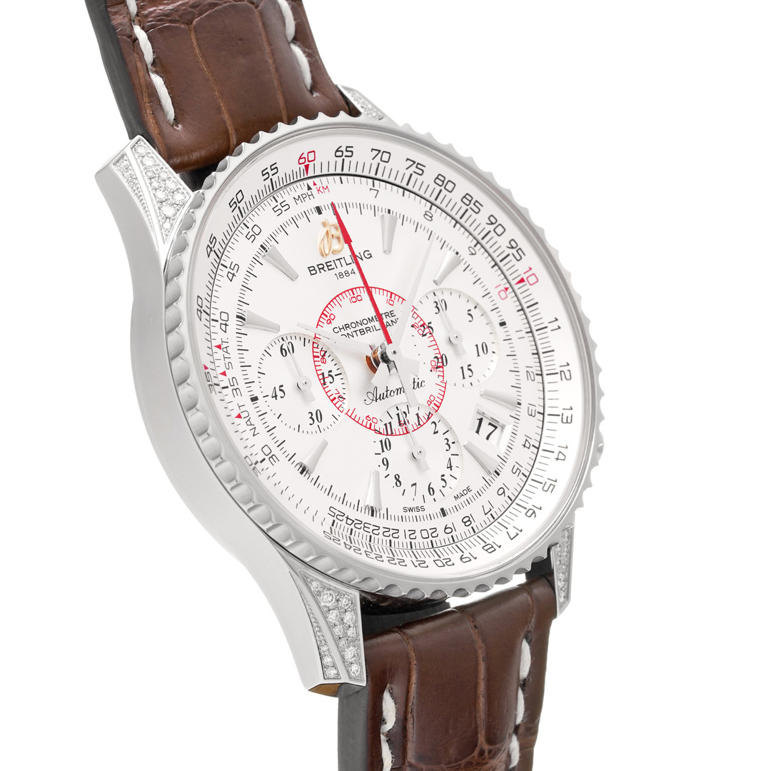 BREITLING(ブライトリング)の中古 ブライトリング BREITLING AB0131 シルバー メンズ 腕時計 メンズの時計(腕時計(アナログ))の商品写真