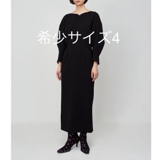 mame kurogouchi ボートネックワンピース22aw