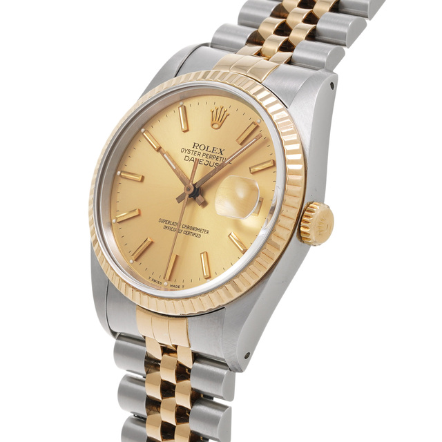 中古 ロレックス ROLEX 16233 E番(1990年頃製造) シャンパン メンズ 腕時計