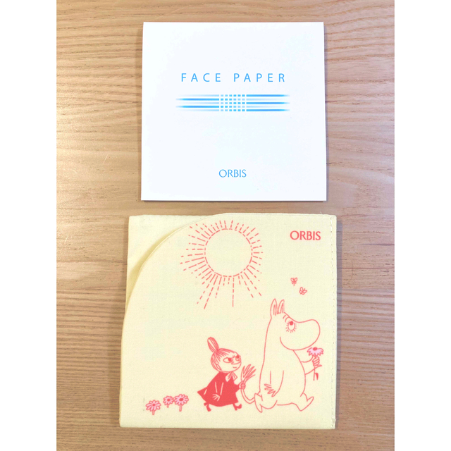 ORBIS 【新品未使用】ORBIS×MOOMINコラボ あぶらとり紙 10枚入り の通販 by 購入申請お気軽にどうぞ|オルビスならラクマ ムーミンリトルミイ あぶらとり紙、他