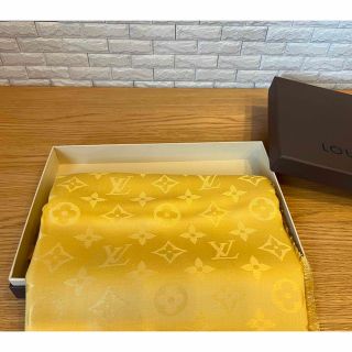 ヴィトン(LOUIS VUITTON) マフラー/ショール(レディース)(ゴールド