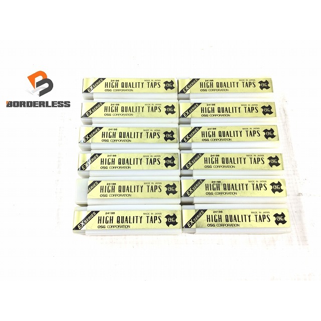 未使用品12本セット OSG オーエスジー スパイラルタップ EX-SUS-SFT