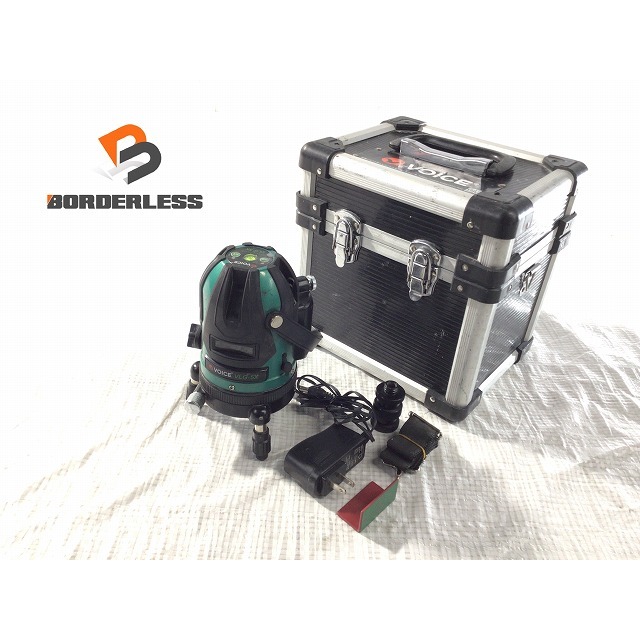 ☆中古品☆VOICE ヴォイス 5ライングリーンレーザー墨出し器 VLG ☆中古品☆VOICE ヴォイス 5ライングリーンレーザー墨出し器 VLG