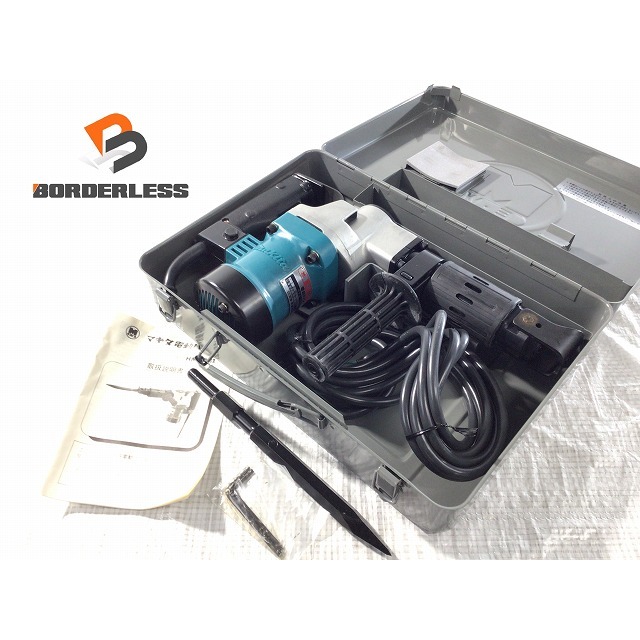 ☆未使用長期保管品☆makita マキタ 100V 電動ハンマー HM0821 コンクリートブレーカー ハツリ機 はつり機 斫り機 粉砕 65185