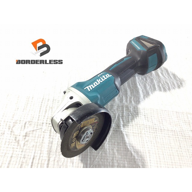 ☆品☆makita マキタ 18V 100mm 充電式ディスクグラインダ GA404DN 本体のみ 研磨機 研削 切削 66050