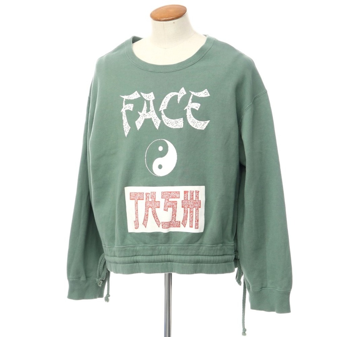 FACETASM(ファセッタズム)の【中古】ファセッタズム FACETASM プリント スウェット【サイズ00（フリーサイズ）】【メンズ】 メンズのトップス(スウェット)の商品写真