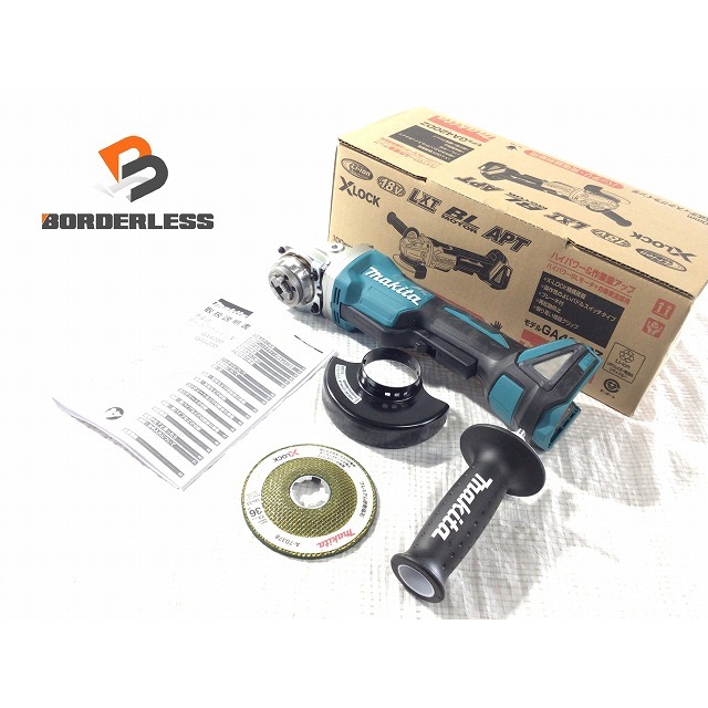 ☆未使用品☆makita マキタ 18V 100mm 充電式ディスクグラインダ GA420DZ 本体のみ 研磨機 研削 切削 66075 