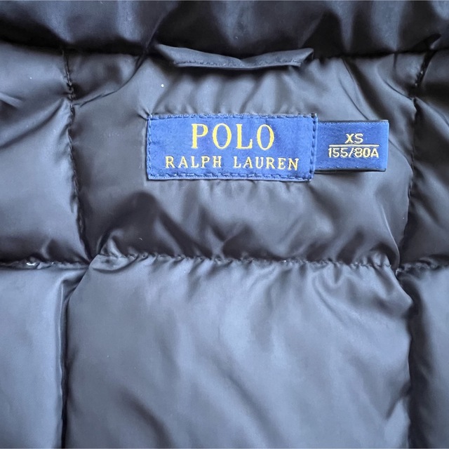 POLO RALPH LAUREN(ポロラルフローレン)の美品！POLO RALPH LAUREN☆ダウンジャケット　黒 レディースのジャケット/アウター(ダウンジャケット)の商品写真