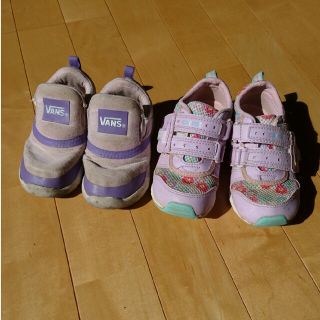 ヴァンズ(VANS)の女の子 靴 14㎝&16㎝ セット(スニーカー)