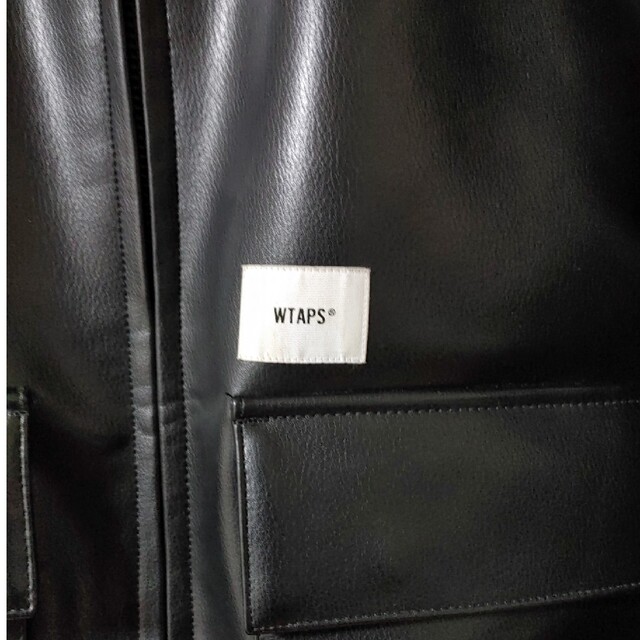 W)taps(ダブルタップス)のWTAPS JFW-01 / JACKET / SYNTHETIC. X3.0 メンズのジャケット/アウター(レザージャケット)の商品写真