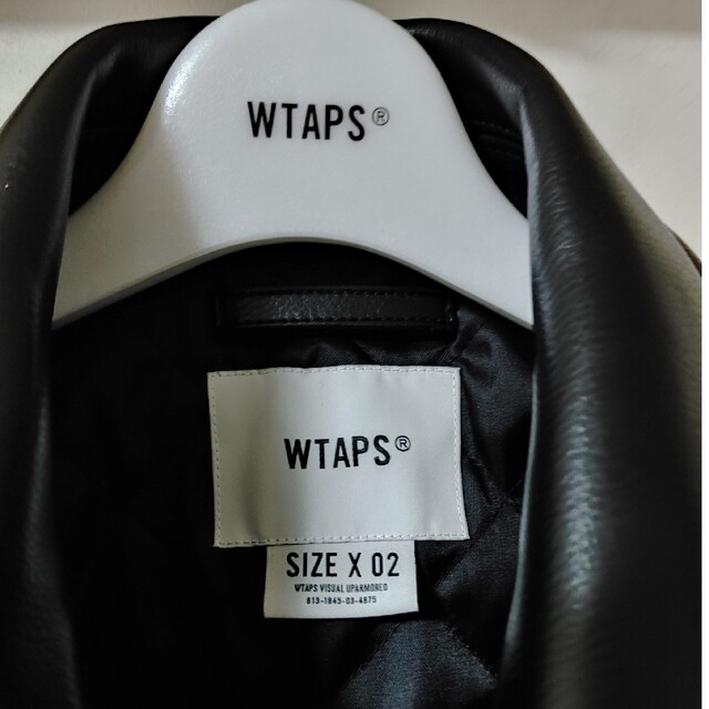 W)taps(ダブルタップス)のWTAPS JFW-01 / JACKET / SYNTHETIC. X3.0 メンズのジャケット/アウター(レザージャケット)の商品写真