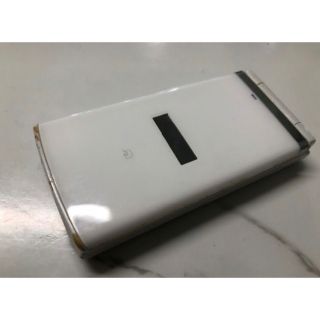 au 京セラ　K006 ホワイト　中古品2(携帯電話本体)