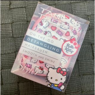 ハローキティ(ハローキティ)のタングルティーザーTANGLE TEEZER ❤️キティ❤️コンパクトスタイラー(ヘアブラシ/クシ)